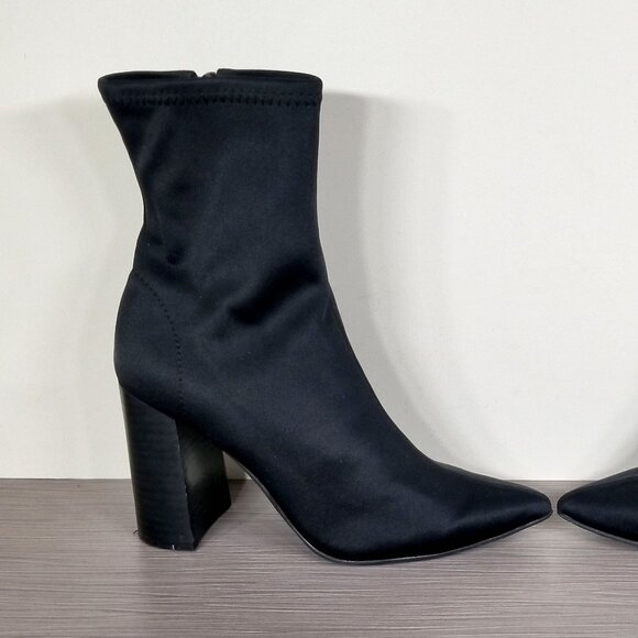 Jeffrey Campbell Siren Bootie, Black Neoprene, Womens Size 5 M - Picture 7 of 12